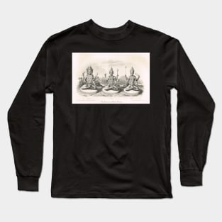 The Trimurti or Hindu Trinity 3 forms Long Sleeve T-Shirt